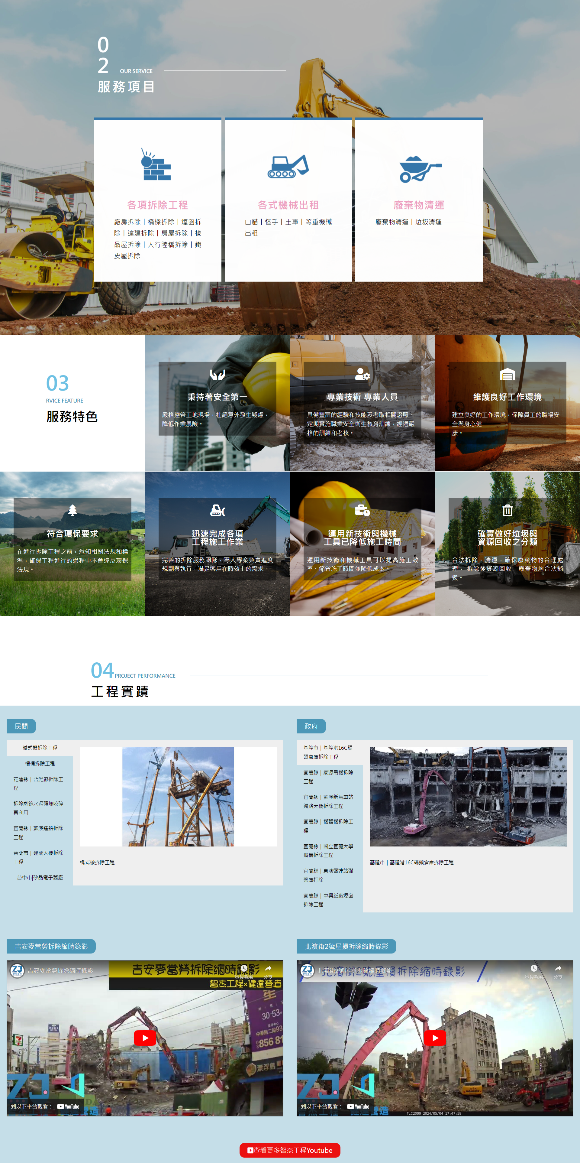 智杰工程一頁式網站建置｜智杰工程 2